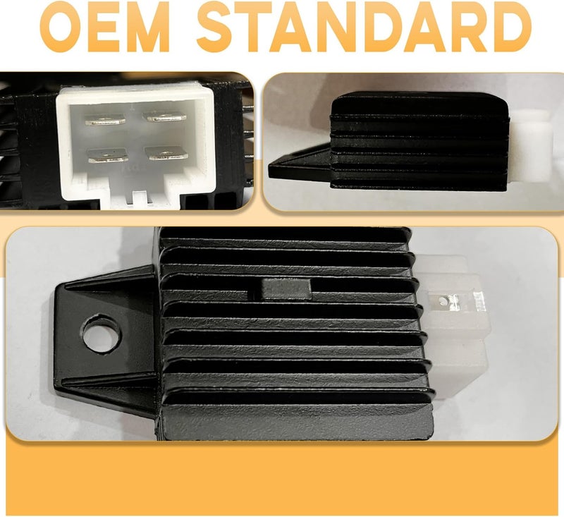 Chikia 951-12242 Voltage Regulator Replacement For MTD Troy Bilt Craftsman CubCadet 925-06299 751-12242 4P90HU 4P90JHA 4P90JT 4P90JUA 4P90JUB 4P90M0 4P90MU Lawn Riding Mower - Image 2